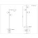 Floor lamp EVOLUCE. Sle154905-03. Lacotta. 3x60 watts, E27, 40x40x164 cm, black color