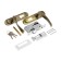 Cut Lockland RD003, with a pen, 3 keys, bronze color