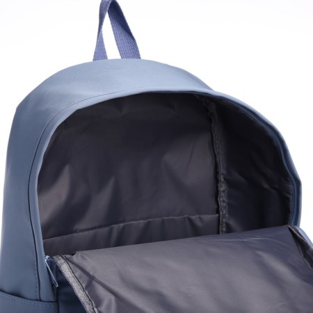 School backpack of textiles on lightning, 4 pockets, blue color-5