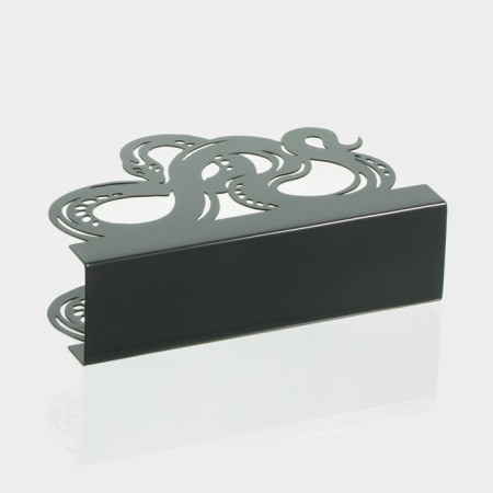 Magistro napkin "Snake", 14 × 4 × 9 cm, green color-3