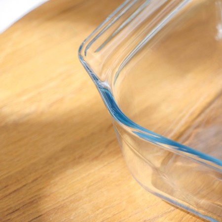 Rectangular shape of heat -resistant glass for baking optimum, 1.4 l, 28 × 17 cm-2