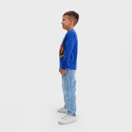 T-shirt with long sleeve "Cars", Disney, height 86-92, blue-1