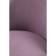 Metal amisore stool/velor, black/pink 48x53x95 cm