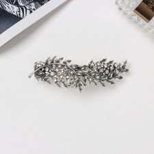 Sherry-automatic hairpin leaves, 10 cm, silver