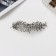 Sherry-automatic hairpin leaves, 10 cm, silver