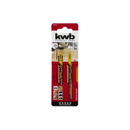 Files for wood on wood KWB T144DP S20, slave. length 75 mm, 2 pcs.-1