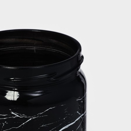 Glass Bank for bulk products "Marbl", 425 ml-5