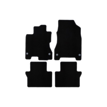 Renault Koleos 2008-2011, 2011-2013, 2013-2016, crossover, 4 pcs, textiles