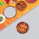 Decor for creativity cardboard "Chips and buttons. Africa" ​​24 pcs 13x16.5 cm