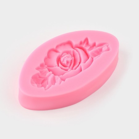 Mold Dolyana "Rosan", silicone, 7 × 4 × 1 cm, color mix-1