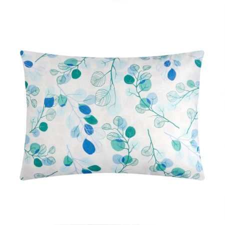 Pillowcase saving and I 50x70 "Eucalypt" color blue 100g/m2,100%cotton, calico