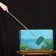 Scraper "Piggon" with a stainless handle, length 80 cm, brush 6.5 x 15 cm