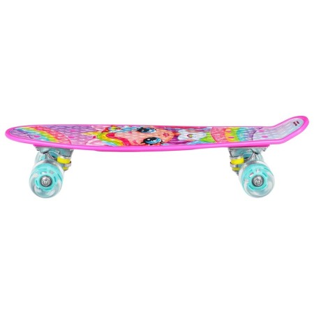 Penniboard Onlytop "Girl", 56x16 cm, light wheels PU 60 x 45 mm, Abec 7, aluminum frame-2