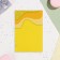 Postcard "Bright mood on the birthday!" Yellow flowers, 19x29 cm