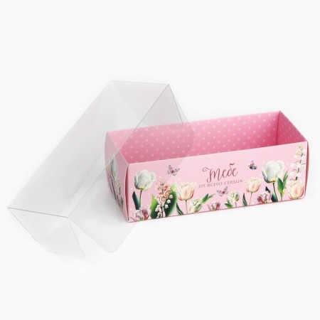 Box for sweets "from the heart", 14.5 x 5 x 6 cm-2