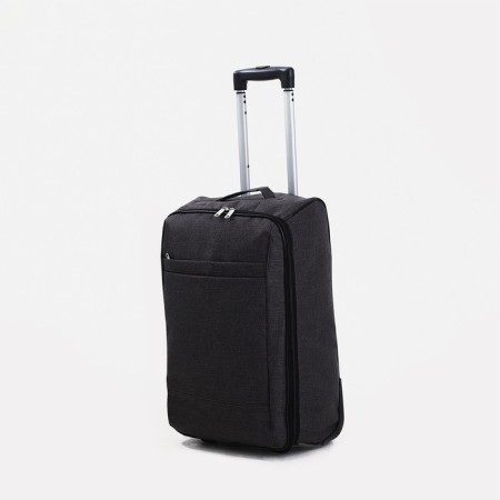 Small Small Small 20 ”,“ Cartes Factory ”, lightning department, external pocket, 2 wheels, dark gray color