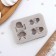 Mold "Three Babies", silicone, 7.5 × 5 × 1.5 cm, color mix