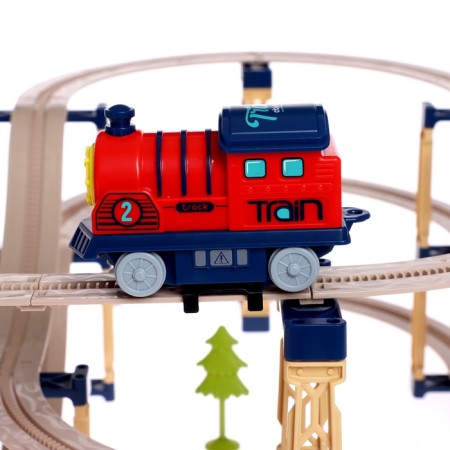 Railway "City", works from batteries-7