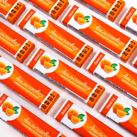 Chewing gum Plastinki "Orange", 12.5 g-2