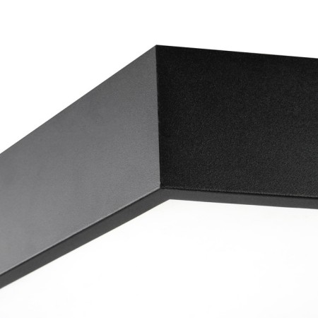 LED LED Geometria Hexagon 38W 4000K 4000 LEP IP40 60x60x8 Black-3