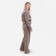 Women's suit (sweater/pants), beige color, size 44