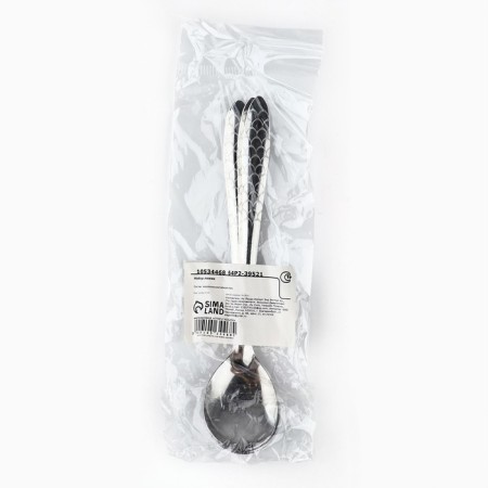 A teaspoon spoon with the application "Sea", 13.5 cm-4