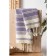 Set of Arya Home Zigzag, 480 gr, size 38x68 cm, 2 pcs, the color is light-purple