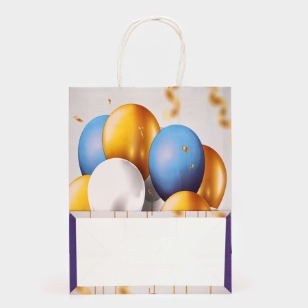 Crafts, white, "balls" 27 x 21 x 11 cm-2