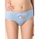 Panties for girls, height 110 cm, blue color, terracotta, beige, 3 pcs