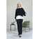 Women's sweater wisell, size 44, black color