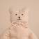 Soft toy "Bear" with a bow, 17 cm, beige color