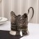 Ekaterinburg cup holder d = 72mm, nickelled, with blackening