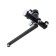 Accoona A71111F bath mixer, silumin, 35mm cartridge, pour 30 cm, black/chrome