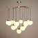 Lima "Lima" 13he27 40W gold 80x80x100 cm