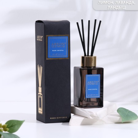 The aromatic diffuser for the home areon Sticks Premium, 85 ml, "Blue Crystal"