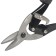 Patriot ASP-250S metal scissors, straight cut, CRV, two-component handles, 250 mm