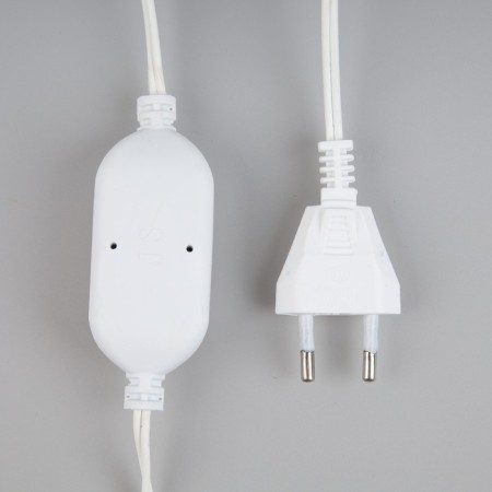 Garland "thread" 10 m dew, IP44, copper thread, 100 LED, warm white glow, flicker, 220 V-3