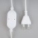 Garland "thread" 10 m dew, IP44, copper thread, 100 LED, warm white glow, flicker, 220 V