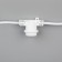 Girlyanda "Bels Light" 10 m, IP65, UMS, 2W, white thread, step 40 cm, E27 (without lamps), 220 V