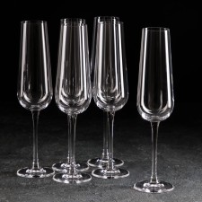 Set of glasses for champagne Ardea, 220 ml, 6 pcs