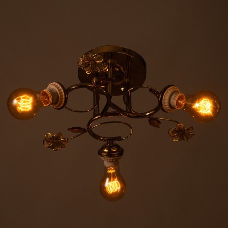 Alana chandelier BP 3x40W E27 Gold Model: 2612380-2