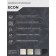 Uperwood Economwood Autonous Autonomous Office, oval, color 003 Gray matte