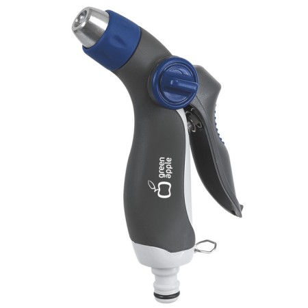 Pistol for irrigation, 3 modes, under connector, plastic