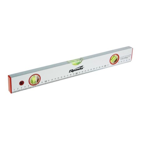 Aluminum level 400 mm Sparta, 3 eye, ruler