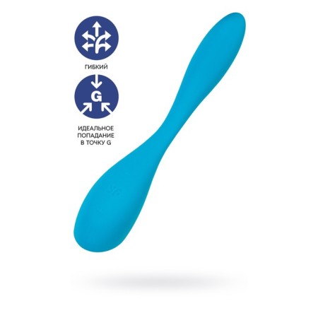 G-satiffyer g-spot flex 5 point stimulator, blue color