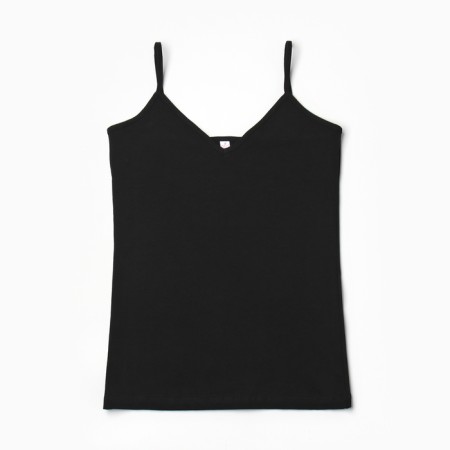 T -shirt female, black color, size 44 (m)