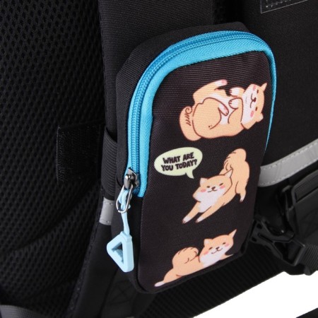 School backpack, ergonomic back Art Hype Anime, 39x32x14 cm-12