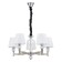Suspended lamp 6x60W E27, size 76x76x84.5 cm
