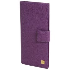 Wallet, 18.6 x 1 x 9.5 cm, purple color, Optima Purpur series