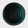 Ceramic stand for Gold cutlery, 10.5 × 10.5 × 13 cm, green color